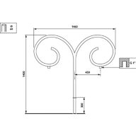 Dimension Drawing (without table) - JSB720 MBP-T 450 60 RAL