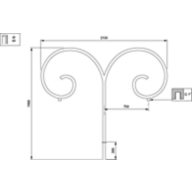 Dimension Drawing (without table) - JSB720 MBP-T 750 60 RAL
