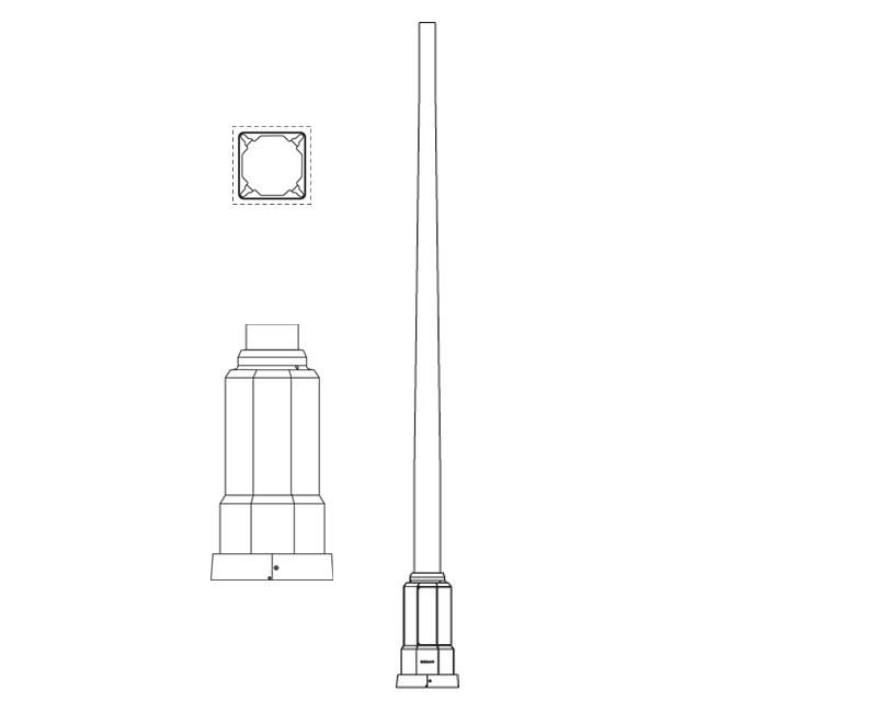 P1700 Series Poles (P1711, P1761, P1791)