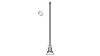 Hadco P2000 Series Poles (P2025, P2060, P2061, P2063, P2065, P2071