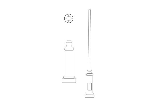 P4000 Series Poles (P4020, P4030, P4031)