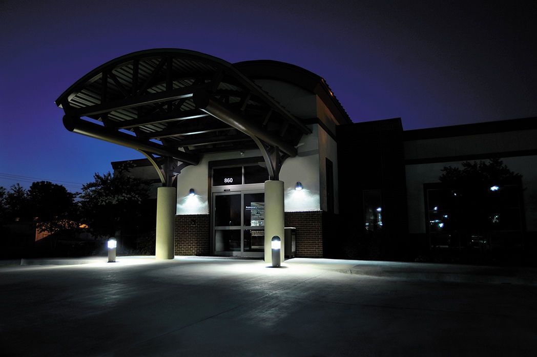 Patron LED Emergency Unit Architectural Wall Light