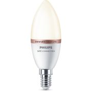 LED intelligent Ampoule flamme 4,9&nbsp;W (&eacute;q.&nbsp;40&nbsp;W) C37 E14