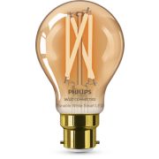 Smart LED Filament Bulb amber 7W (Eq.50W) A60 B22