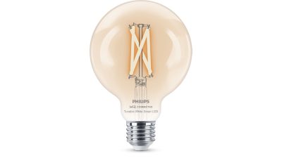 Smart LED Filament Globe-pære klar 7 W (tilsvarer 60 W) G95 E27