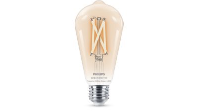 Smarte LED Filament-Lampe klar 7 W (entspr. 60 W) ST64 E27