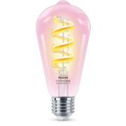 LED inteligente Filamento transparente 40&nbsp;W ST64 E27