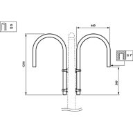 Dimension Drawing (without table) - JSP297 MBP-T 630 60 RAL