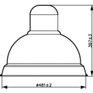 ZCP461 Dome cover