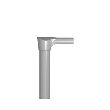 SHORT REACH POLE TOP BRACKET FOR 4" ROUND POLES