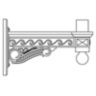 Arms, Wall Mount (PTW2180)