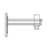 Arms, Wall Mount (PTW2780)