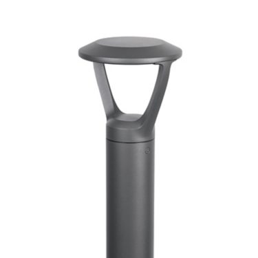 PureForm Bollard, 14 LEDs, 1050mA, 54W, Neutral White, Type 5, with 10W Emergency