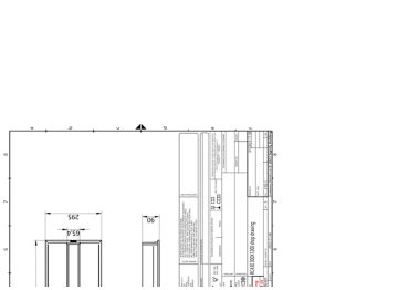 Dimension Drawing (without table) - RC430V LED36/940 W30L120 PSD OC U/D CAU