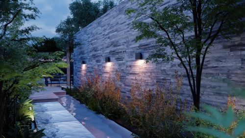 Hue White and Colour Ambiance Dymera indoor and outdoor wall light