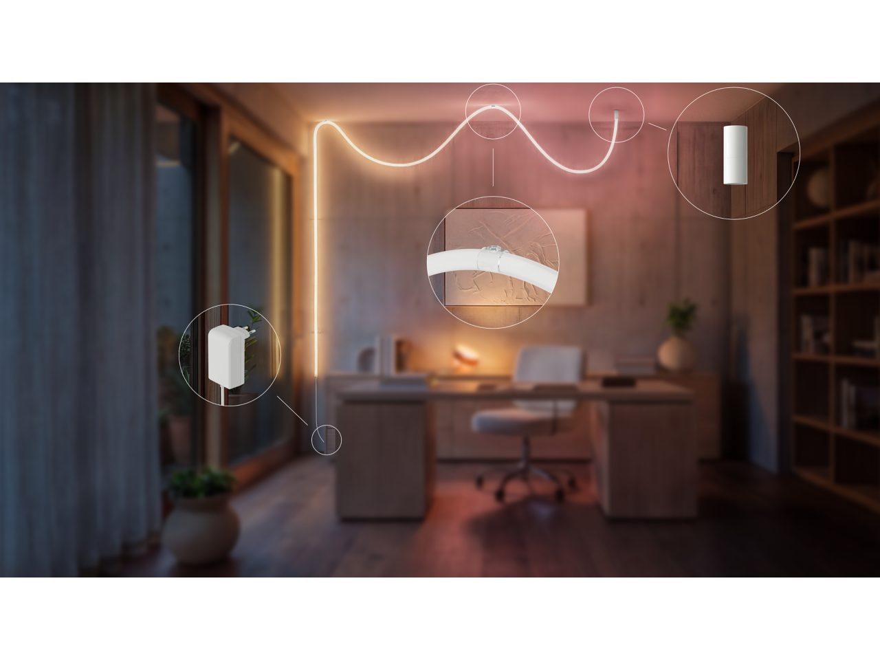Liane 360° Indoor Rope Lights - 16ft | Philips Hue