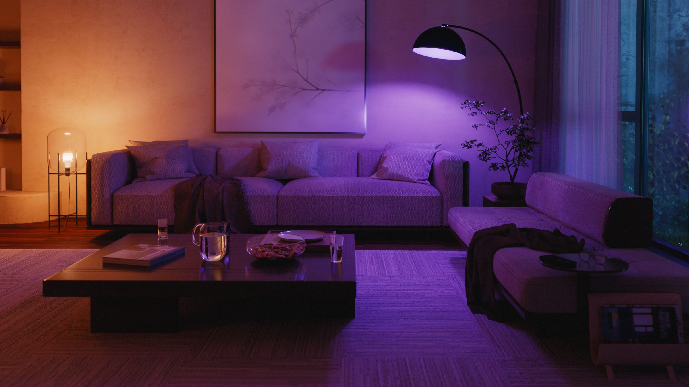 Philips Hue White and Color Ambiance A19 Smart Bulb - Thumbnail 5