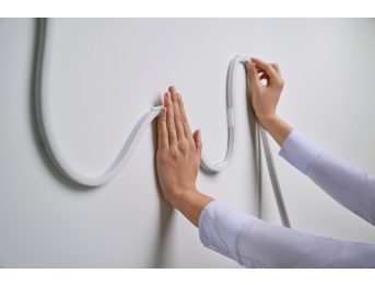 Create unique shapes with bendable light strips