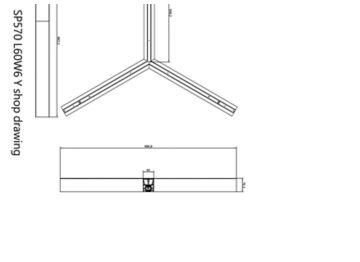 Dimension Drawing (without table) - SP570P LED60/840 L60W6 PSD Y