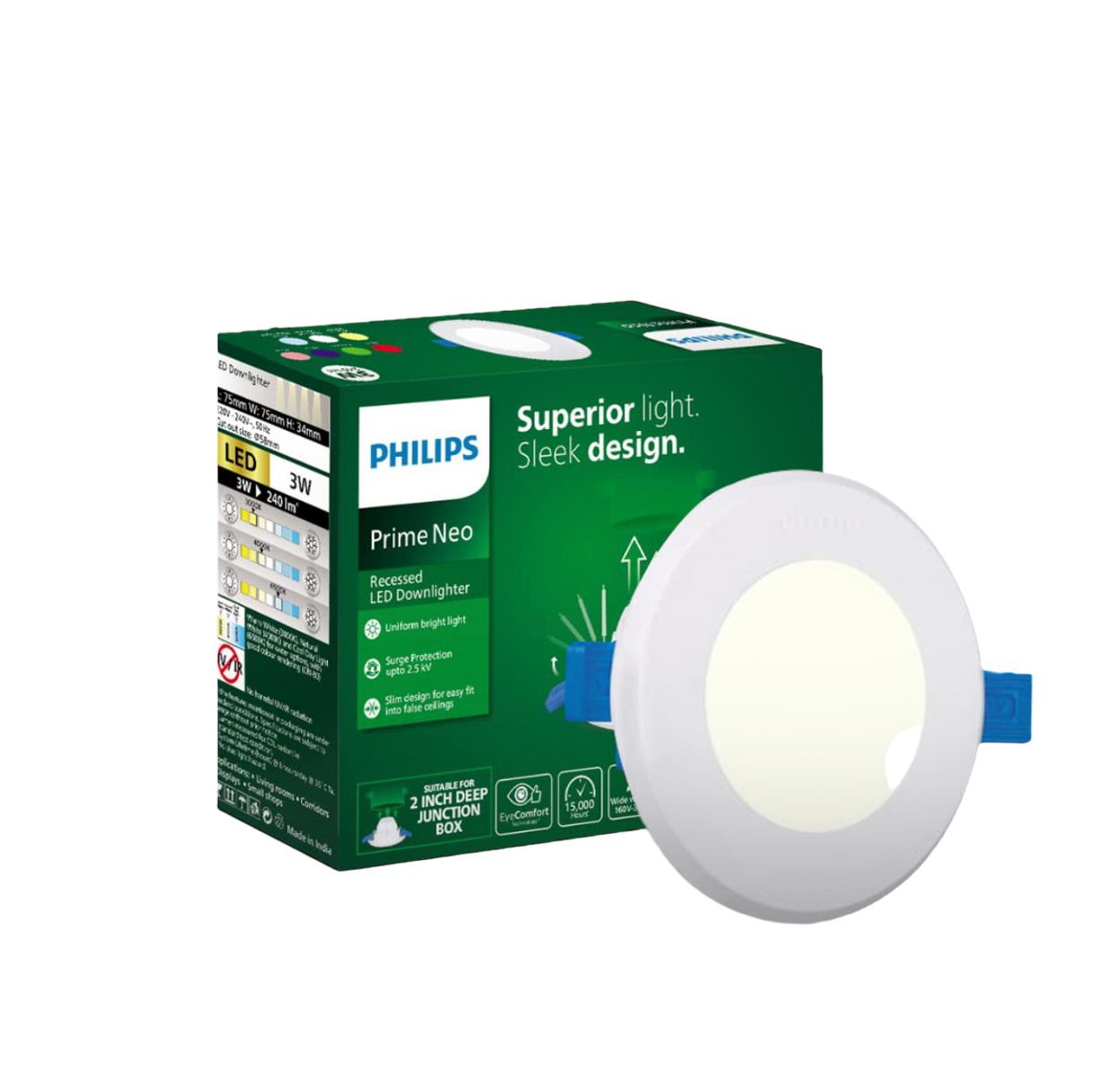 Durable and bright