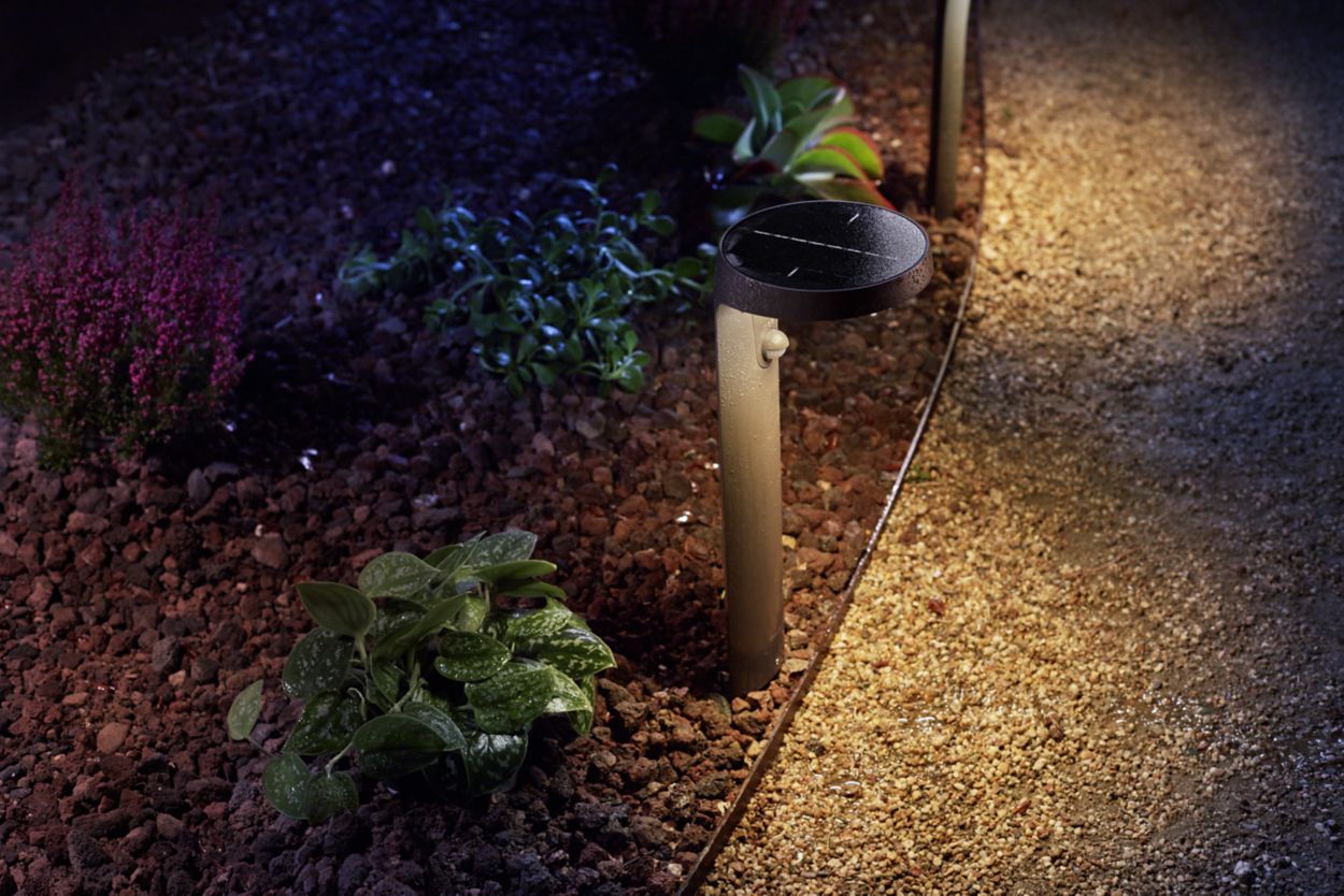 Philips led shop solar bollard light