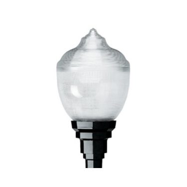Hadco Refractive Globe Post Top with LumiLock LED GX5 (RL34/RL54