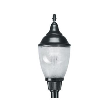 Hadco Refractive Globe Post Top with LumiLock LED GX5 (RL32/RL52