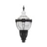 Refractive Post Top LED (RL34) Type III Wide Body - GX5, No top reflector, Acrylic Roof, Short Optic, 80CRI 2700K, 100mA