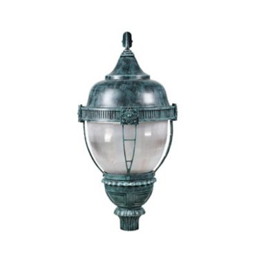 Hadco Refractive Globe Post Top with LumiLock LED GX5 (RL34/RL54