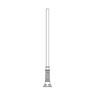 TRADITIONAL ALUMINUM POLE