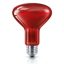 R95 IR 100W E27 220-240V Red HG 1CT/20