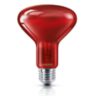 R95 IR 100W E27 230V Red hard 1CT/20(CN)