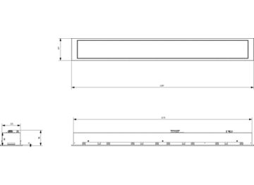 Dimension Drawing (without table) - RC340B 42S/940 DIA W15L120 VPC MLO ELD3