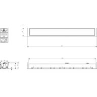 Dimension Drawing (without table) - RC342B 36S/940 PSD W17L125 PCV PCS