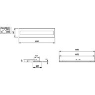 Dimension Drawing (without table) - RC340B 42S/930 PSD W30L120 VPC MLO W3W2