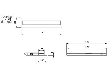 Dimension Drawing (without table) - RC340B 42S/940 DEIA W30L120 VPC PCS W3W2