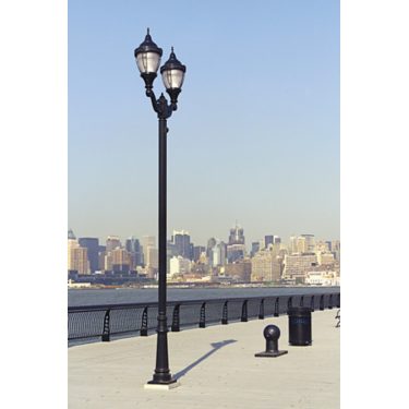 Hadco Refractive Globe Post Top with LumiLock LED GX5 (RL32/RL52