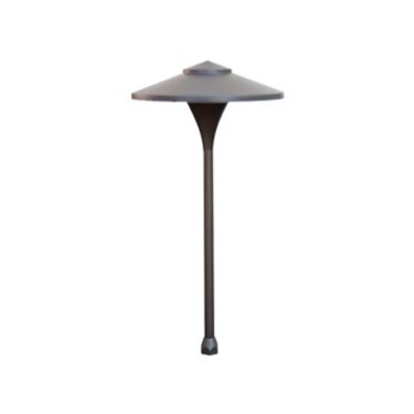 Path Light, Aluminum w/ Stake, Bronze, 2W LED, 12V
