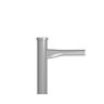 Roadway 15.25" short reach side mount bracket for 4" to 4.9" round poles