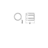 Dimension Drawing (without table) - RS378B P42 940 PSU-E MB M102