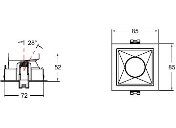 Dimension Drawing (without table) - RS378Z M55 D75 S-S AJ D M-WH PRO