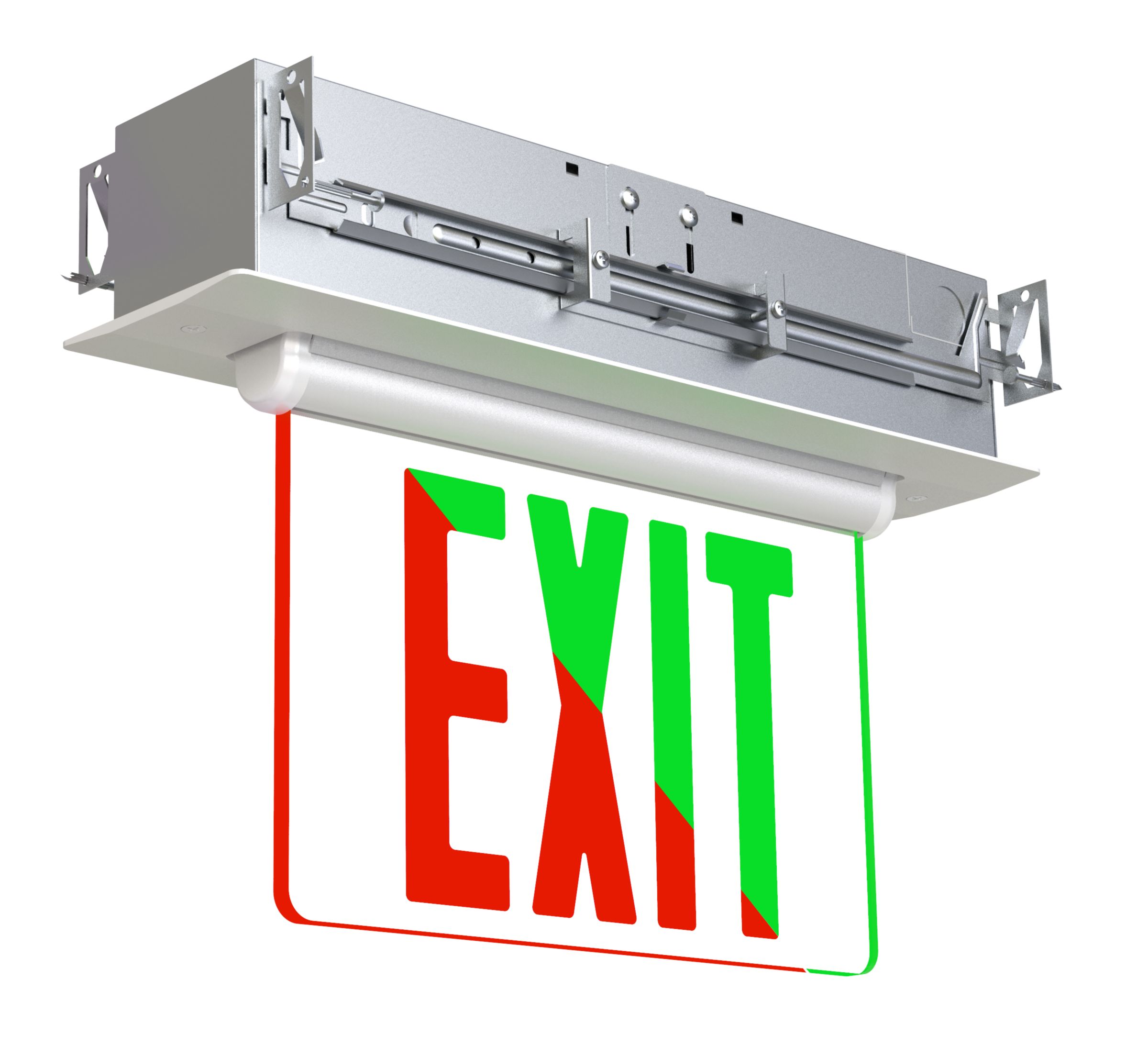 Chloride 44R Series Edge-Lit LED Exit Sign | EEX44R | Genlyte