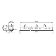 Dimension Drawing (without table) - RC531B 19S/940 PSD W8L145 PCV ELD3