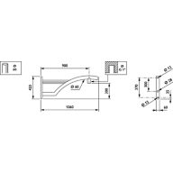Dimension Drawing (without table) - JSP105 MBP 900 60 RAL