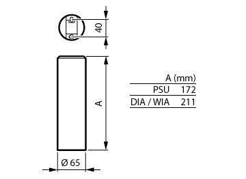 Dimension Drawing (without table) - SA332C 10S/PC930 DIA HMB WH481