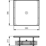 Dimension Drawing (without table) - SM355C 4x TUV PLS 9W HFM SMB