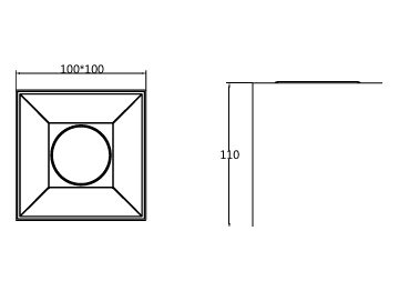 Dimension Drawing (without table) - SM378B S P8 930 PSU-E WB D100 G-TT PRO
