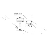 Dimension Drawing (without table) - ST298M Spotlight 6W 930 40D