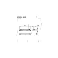 Dimension Drawing (without table) - ST298Z connector I Accessory TW