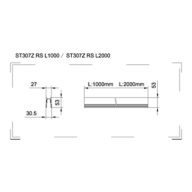Dimension Drawing (without table) - ST298Z Tracker 1M TW